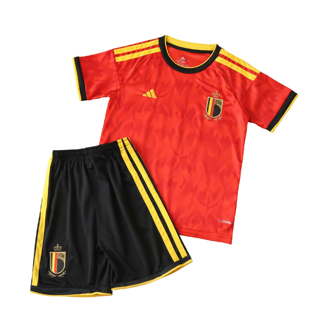 Belgique Ensemble D'Enfant Domicile World Cup 2026