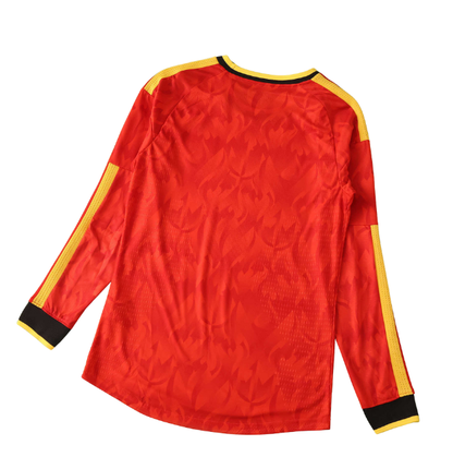 Belgique Maillot Longue Manches Domicile 2026 World Cup Fan Version