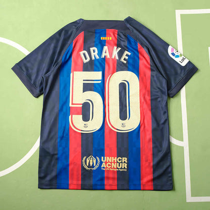 FC Barcelone Maillot Domicile Drake X Barca 2022/2023 Fan Version