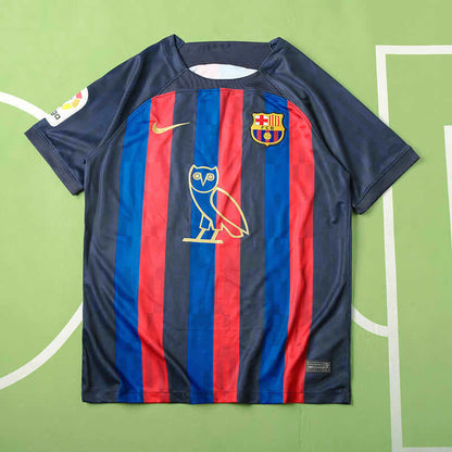 FC Barcelone Maillot Domicile Drake X Barca 2022/2023 Fan Version
