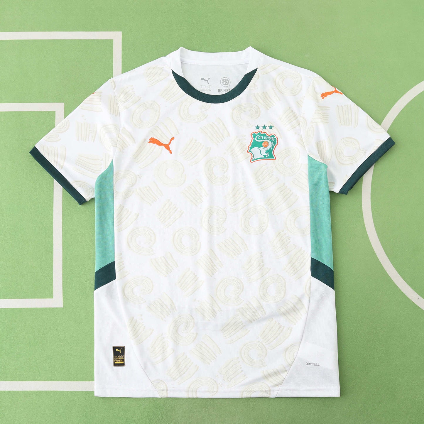Cite D'Ivoire Maillot Extérieur 2024/2025 Fan Version