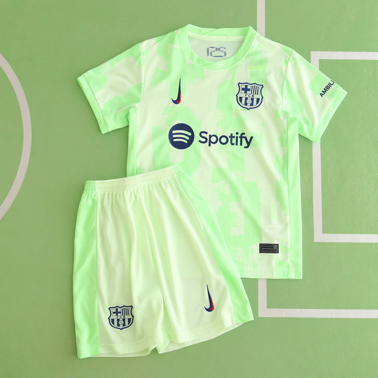 FC Barcelone Troisième Maillot Ensemble D'Enfant 2024/2025