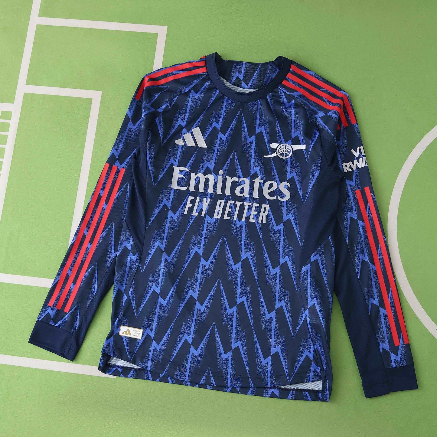 Arsenal Maillot Extérieur Longue Manche 2025/2026 Player Version