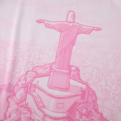 Brésil Maillot Cristo Rosa Edition Fan Version