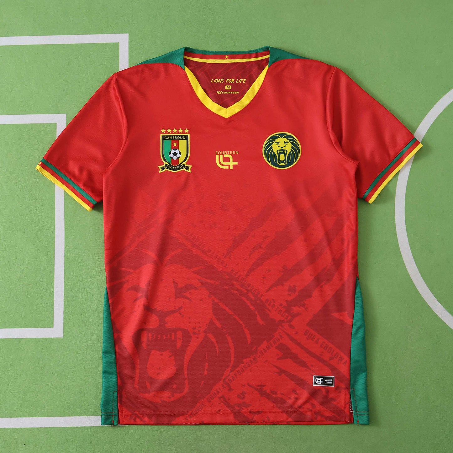 Cameroon Maillot Extérieur 2025/2026 Fan Version