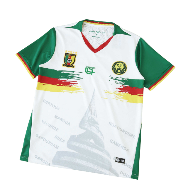 Cameroon Troisième Maillot 2025/2026 Fan Version