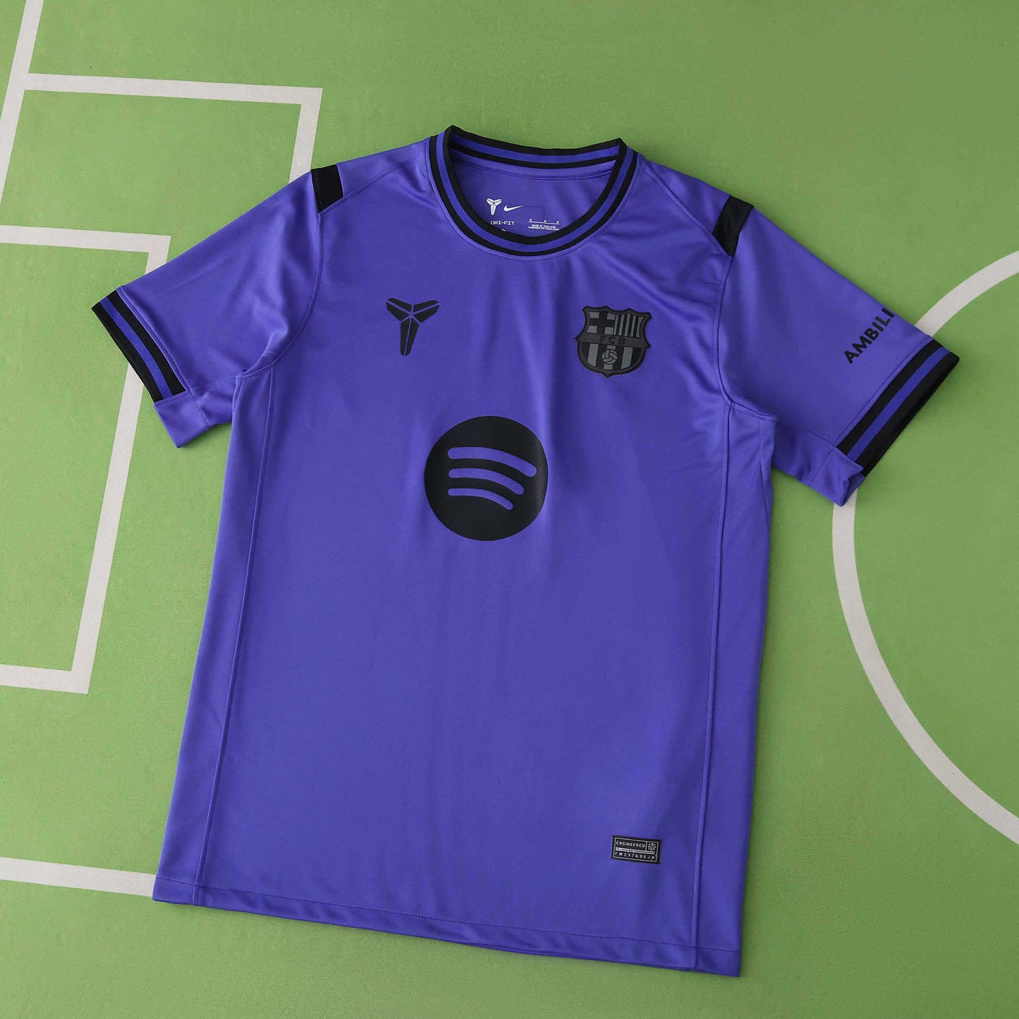 FC Barcelone Maillot D'Entrainement Mauve 2025/2026 Fan Version