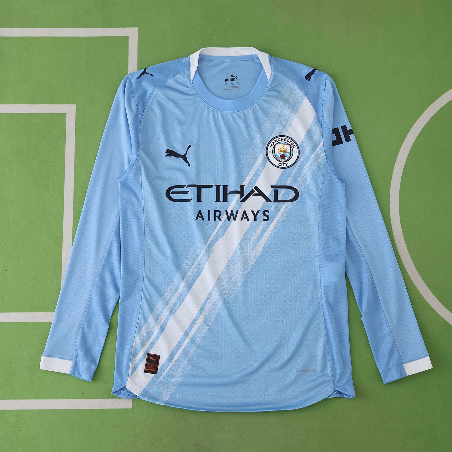 Manchester City Maillot Longue Manche Domicile 2025/2026 Player Version