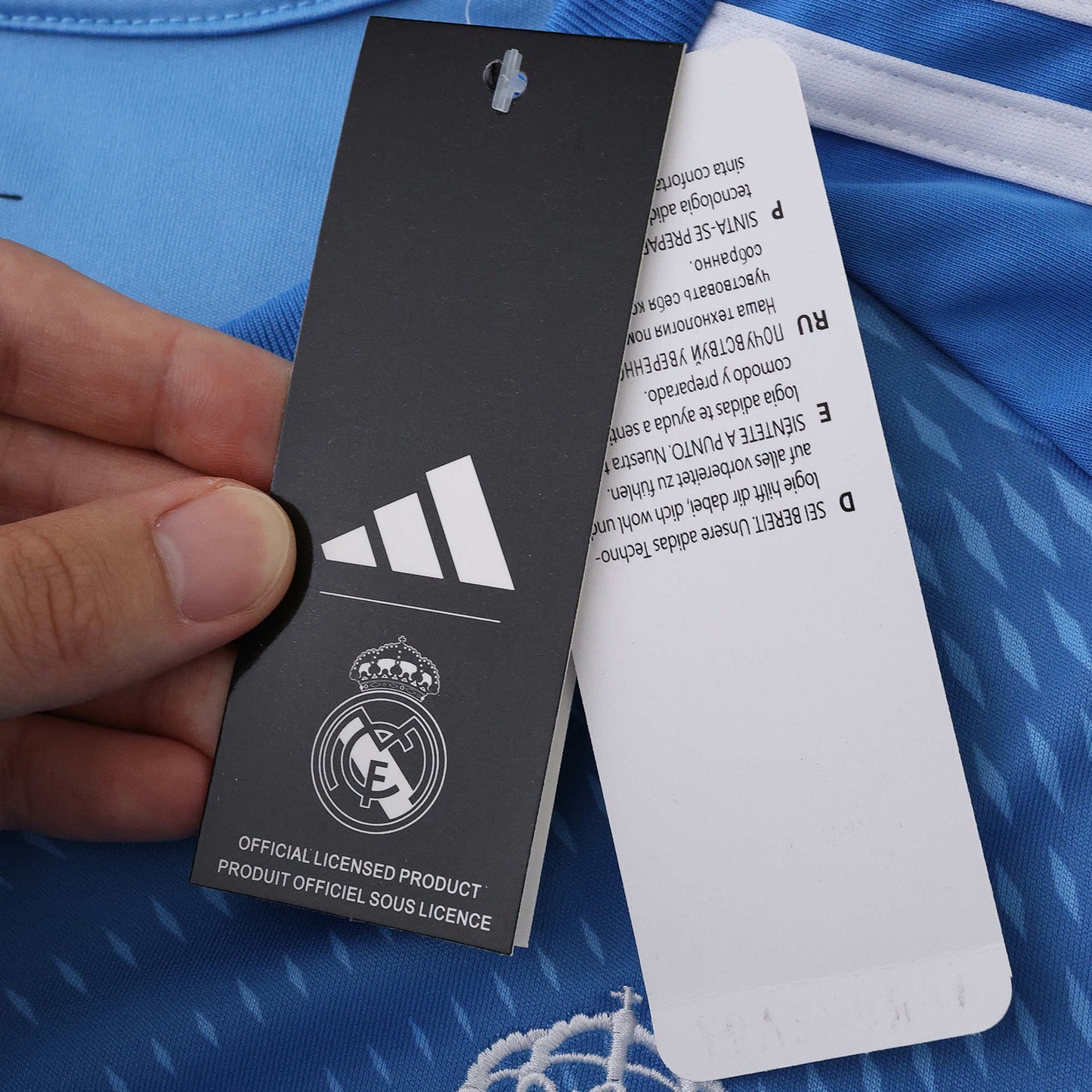 Real Madrid Maillot Espíritu Azul Edition Fan Version