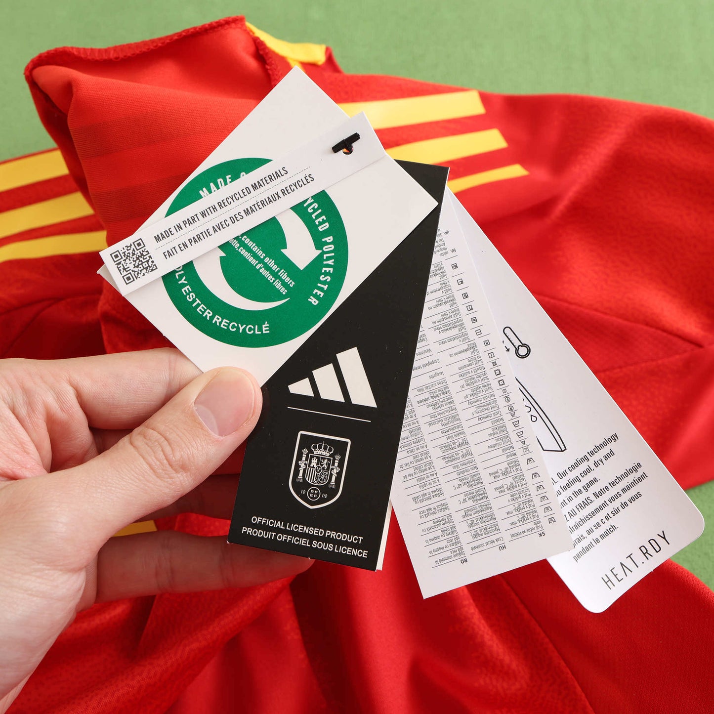 Spain Home Jersey 2024 UEFA Player Version
