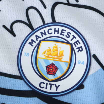 Manchester City Maillot Sky Thunder Edition Fan Version