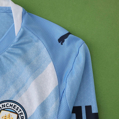 Manchester City Maillot Longue Manche Domicile 2025/2026 Player Version