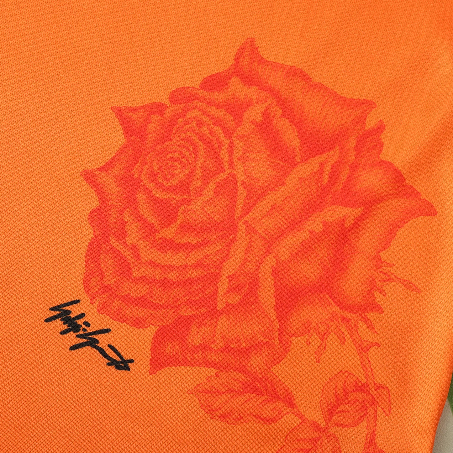 Real Madrid Jersey Y3 Orange Fan Version