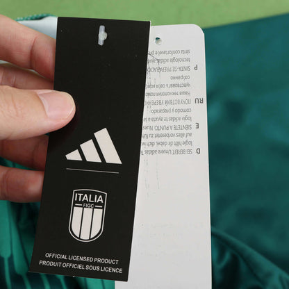 Italie Maillot Pre-Match Domicile Vert Sombre