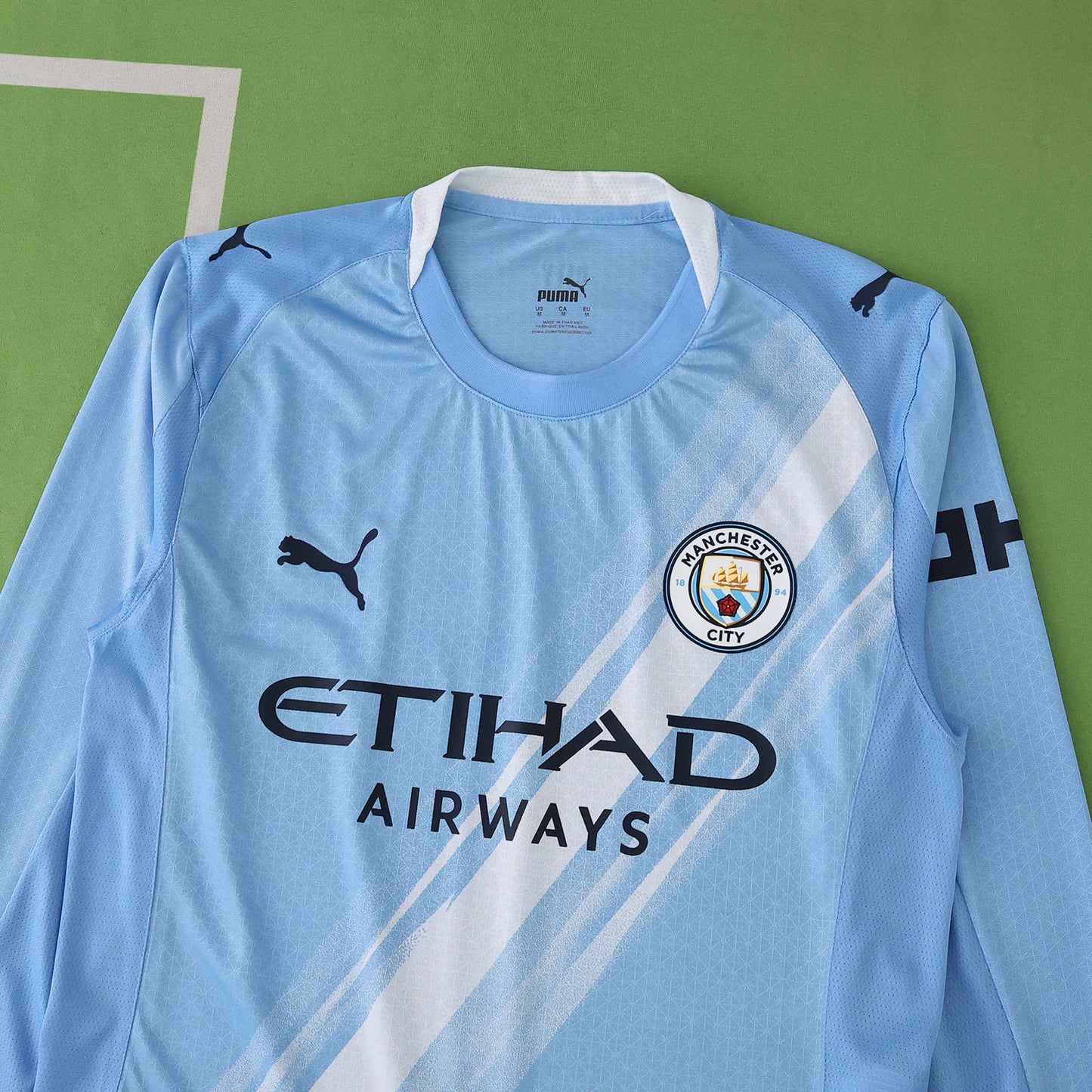 Manchester City Maillot Longue Manche Domicile 2025/2026 Player Version