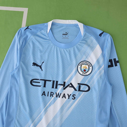 Manchester City Maillot Longue Manche Domicile 2025/2026 Player Version