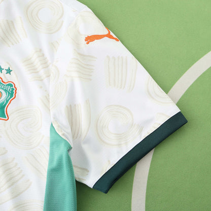 Cite D'Ivoire Maillot Extérieur 2024/2025 Fan Version