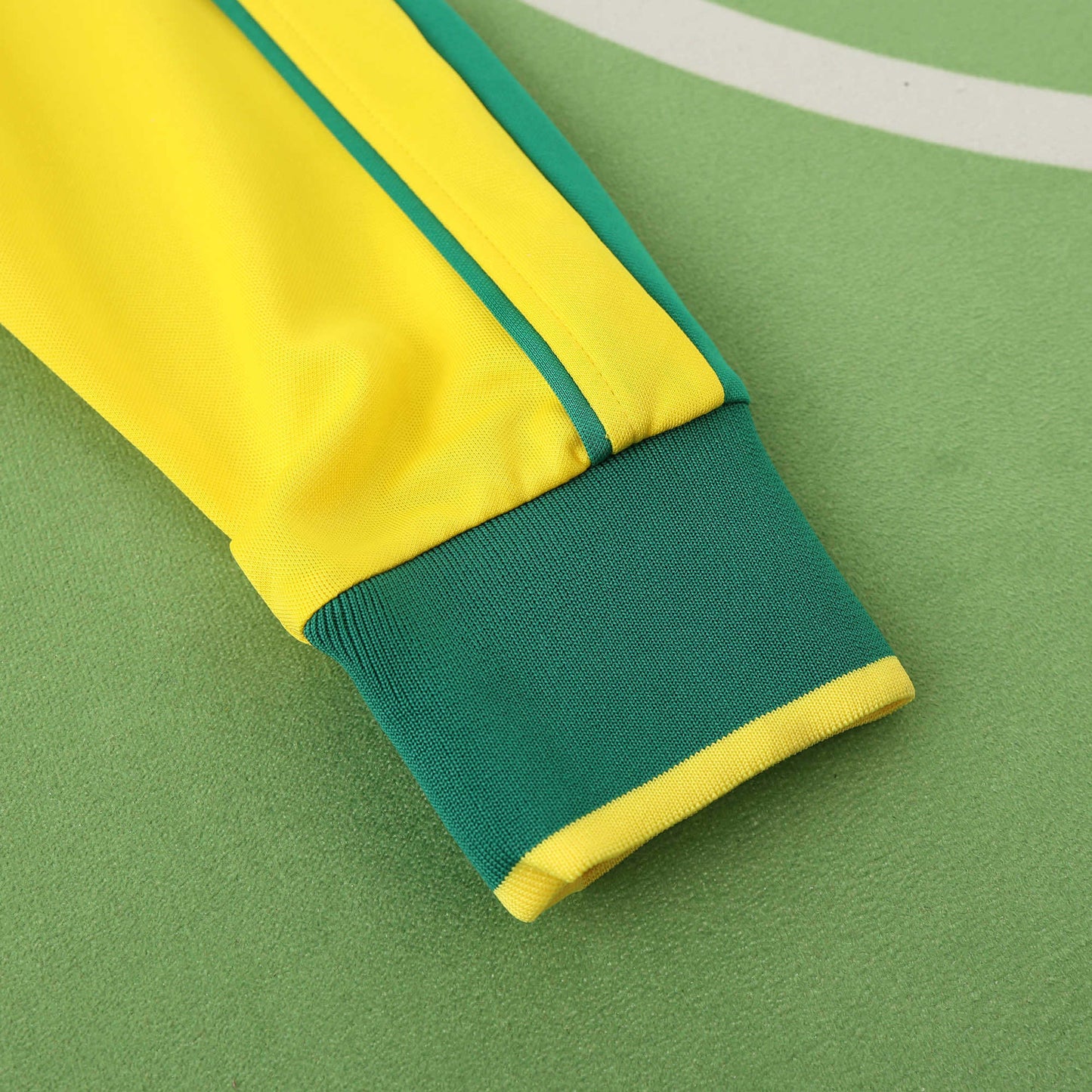 Brésil Maillot Domicile 1998 Longue Manche Retro