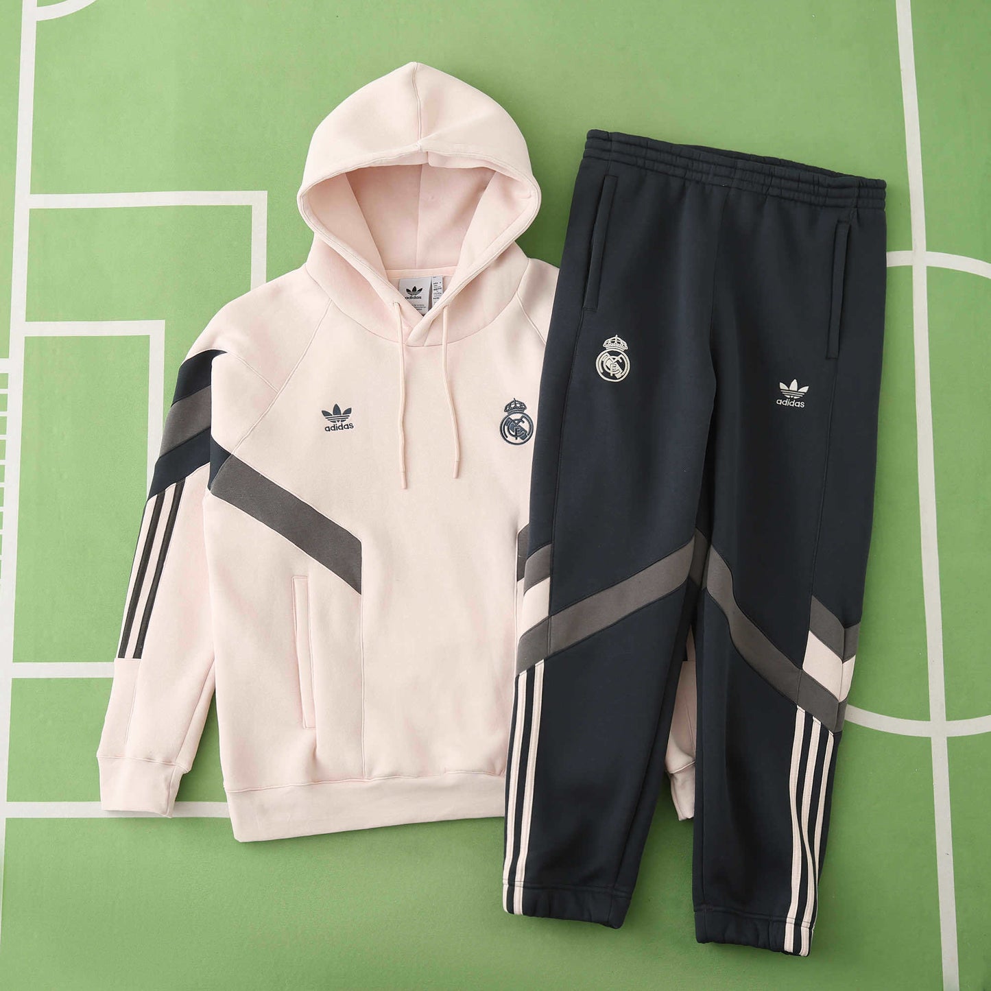 Real Madrid Ensemble Survêtement D'Entrainement Capuche 2024/2025