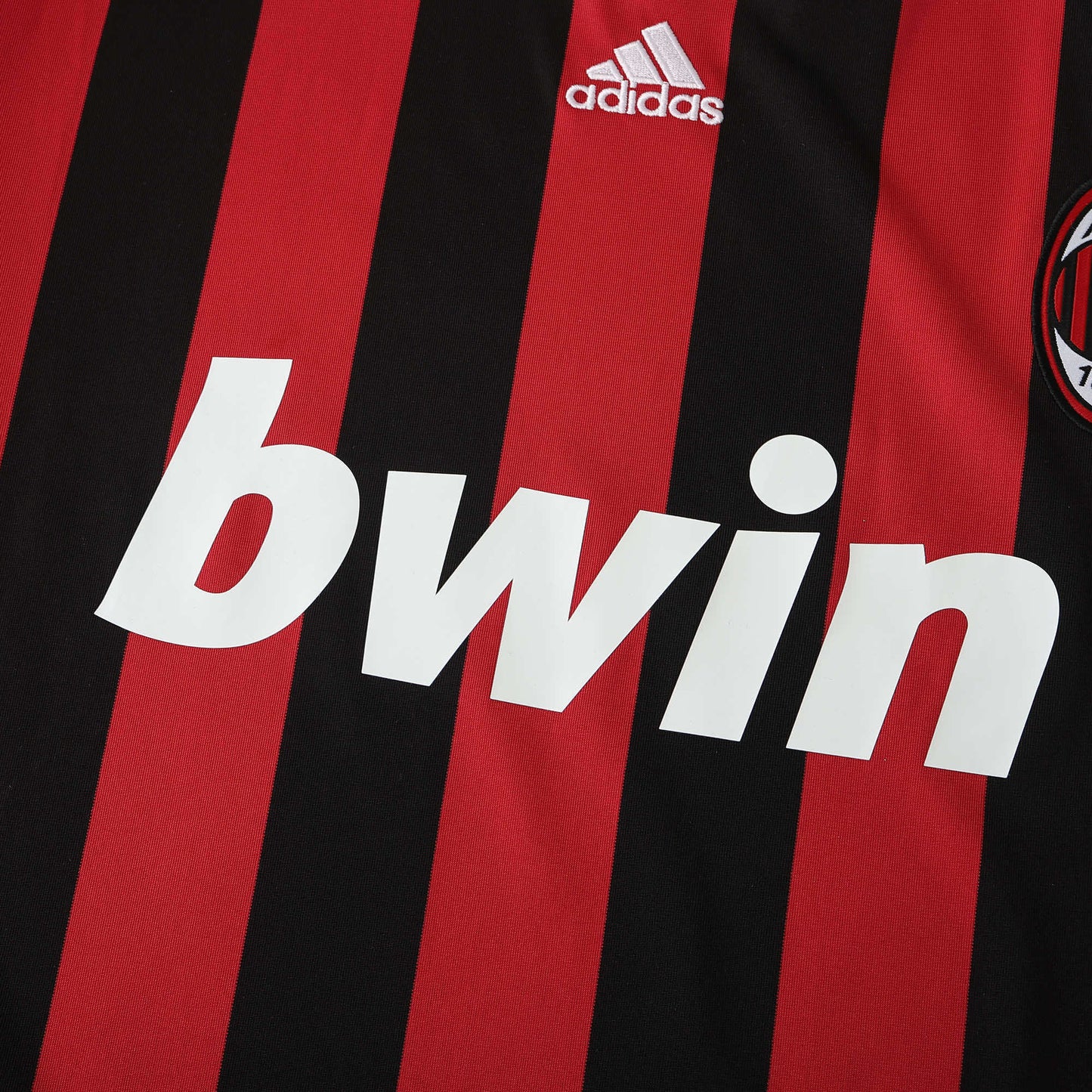 AC Milan Maillot Domicile Longue Manche 2009/2010 Retro