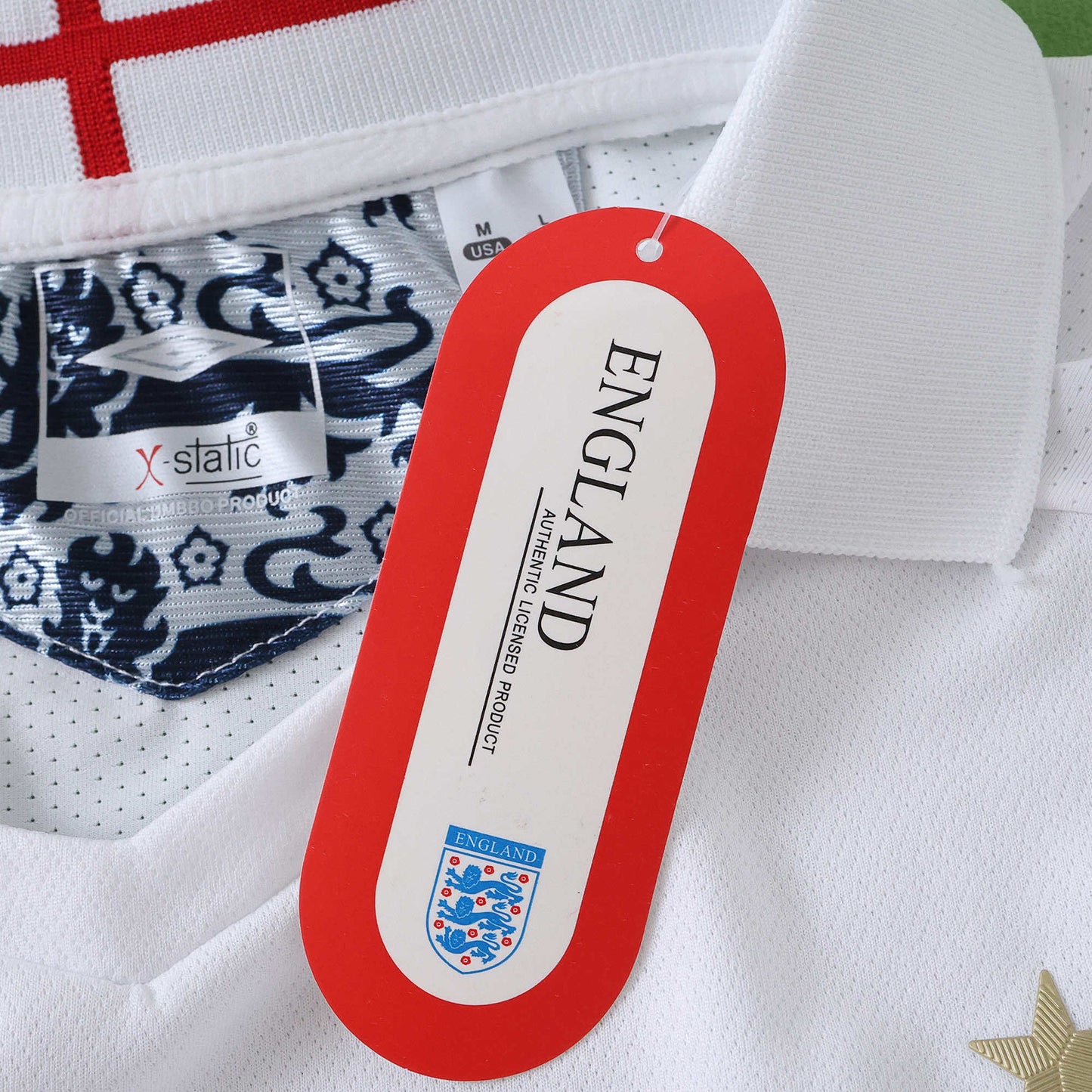 Angleterre Maillot Domicile Longue Manche 2006 Retro