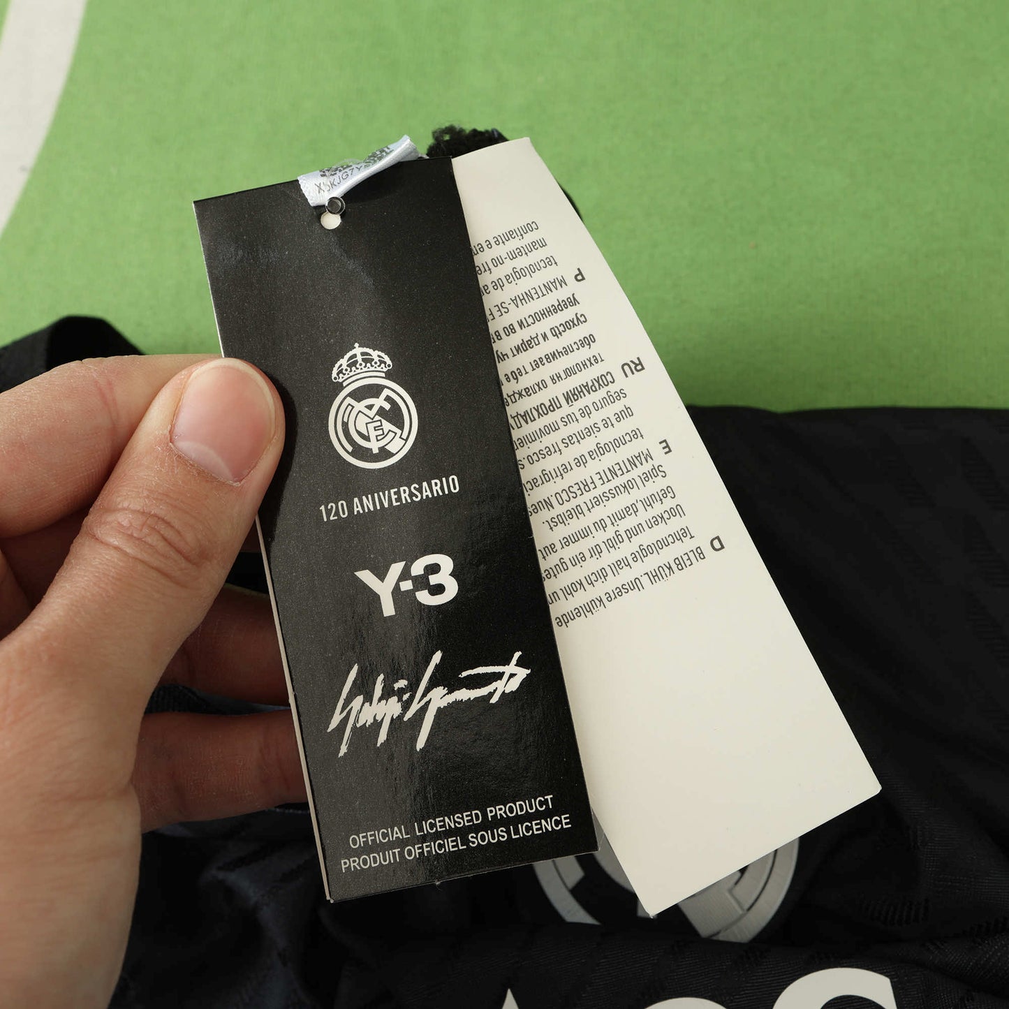 Real Madrid Y3 Black Player Edition Jersey