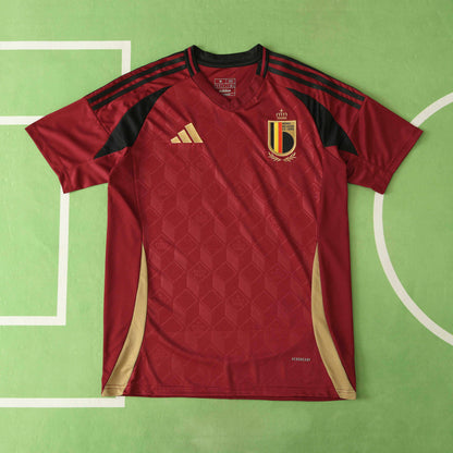 Belgique Maillot Domicile 2024 UEFA Fan Version