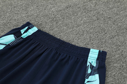 Real Madrid Ensemble D'Entrainement Extérieur Short Maillot 2024/2025