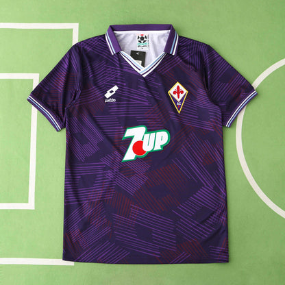 ACF Fiorentina Domcile 1992-1993 Retro Version
