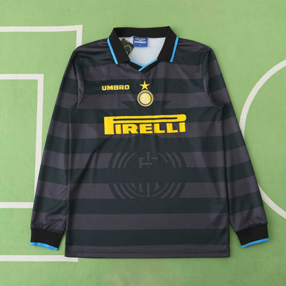 Inter Milan Troisième Maillot Longue Manche 1997/1998 Retro