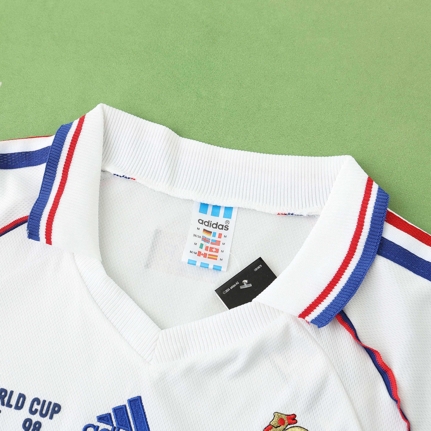 France Maillot Extérieur Longue Manche 1998 Retro