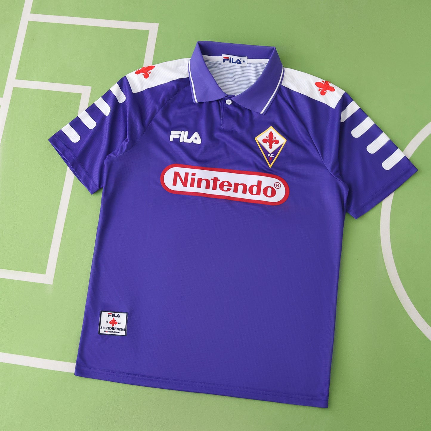 ACF Fiorentina Domcile 1998-1999 Retro Version