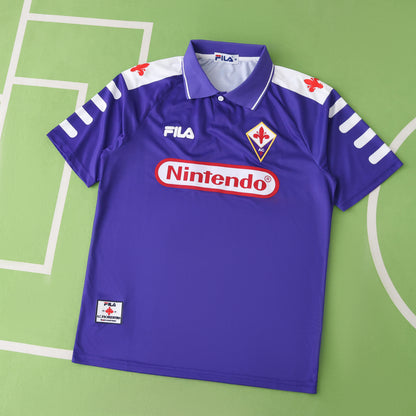 ACF Fiorentina Domcile 1998-1999 Retro Version