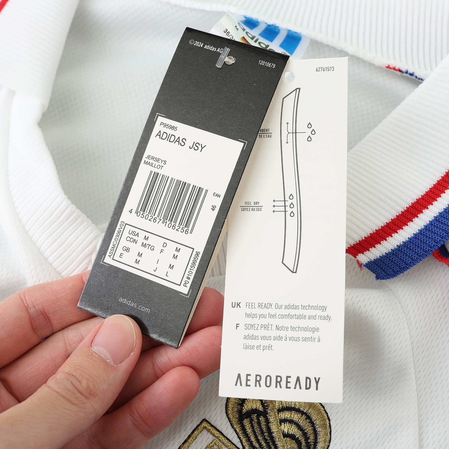 France Maillot Extérieur Longue Manche 1998 Retro