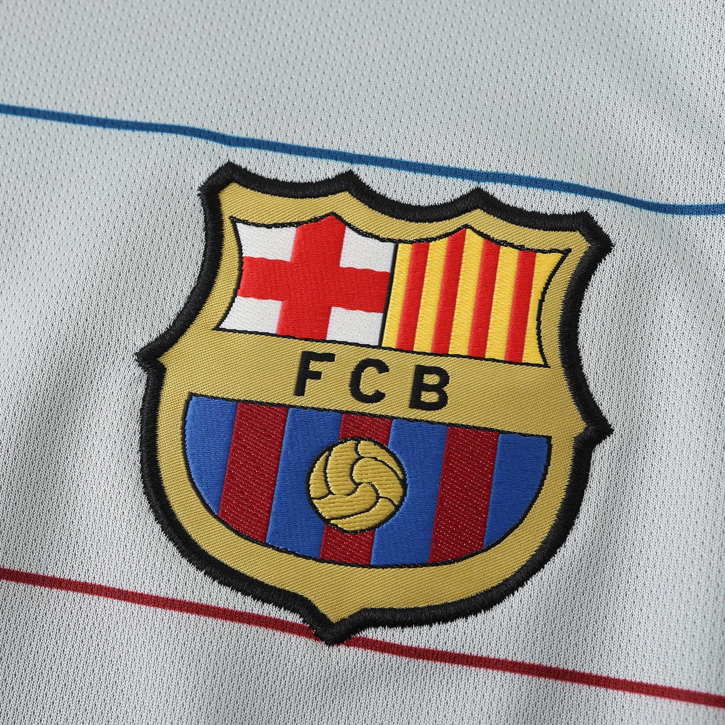 FC Barcelone Maillot Extérieur Longue Manche 2003/2004 Retro