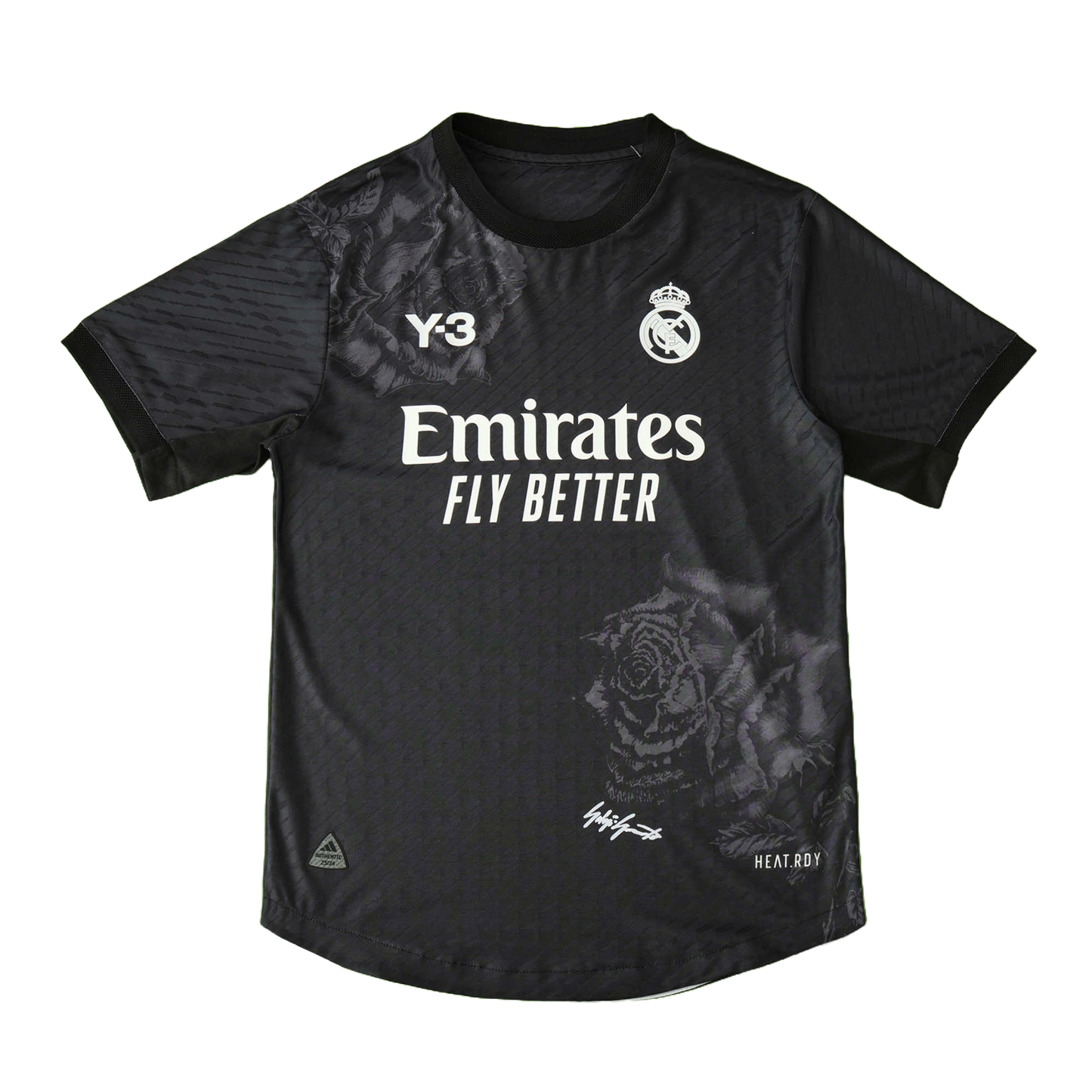 Real Madrid Y3 Black Player Edition Jersey