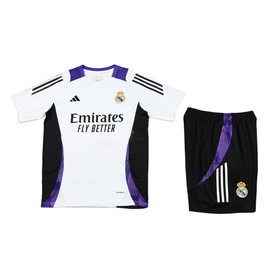 Real Madrid Ensemble Short Maillot D'Entrainement 2024/2025