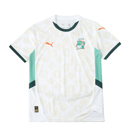 Cite D'Ivoire Maillot Extérieur 2024/2025 Fan Version