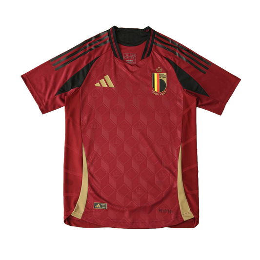 Belgique Maillot Domicile 2024 UEFA Player Version
