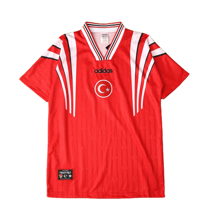 Turquie Maillot Domicile 1996 Retro Fan Version