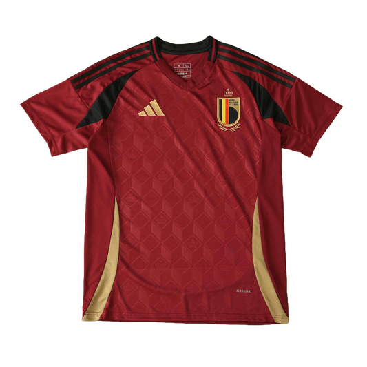 Belgique Maillot Domicile 2024 UEFA Fan Version