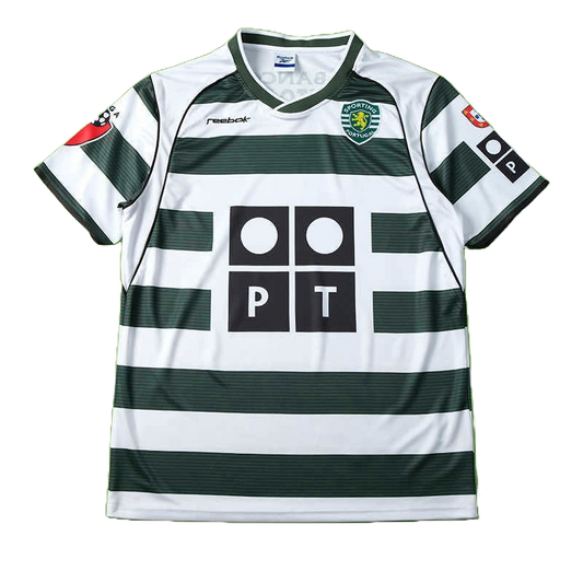 Sporting CP Maillot Domicile 2003/2004 Retro