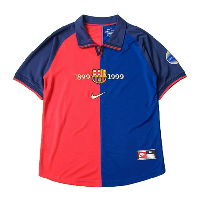 FC Barcelone Maillot Domicile 1899-1999 Retro