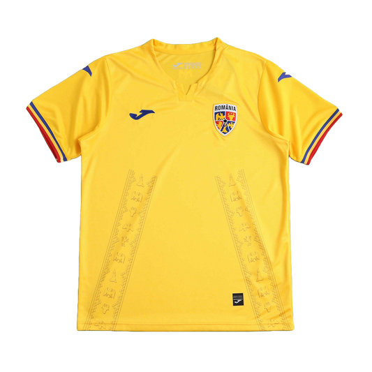 Roumanie Maillot Domicile 2024 UEFA Fan Version