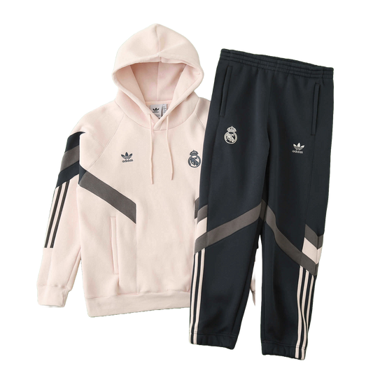 Real Madrid Ensemble Survêtement D'Entrainement Capuche 2024/2025