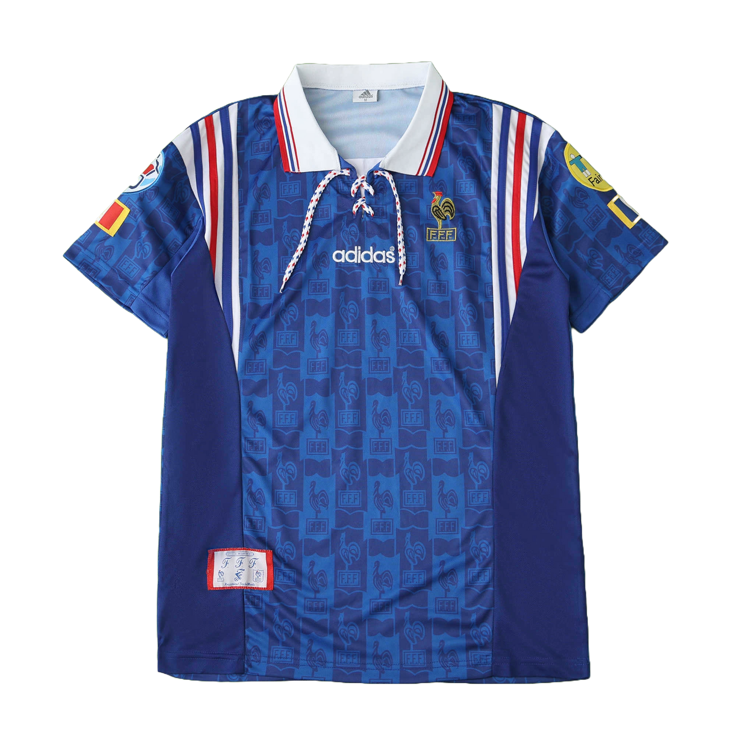 France Maillot Domicile 1996 Retro Version