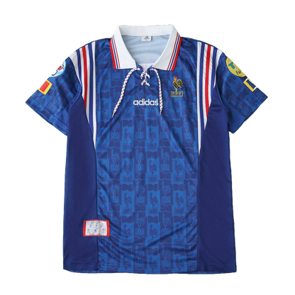 France Maillot Domicile 1996 Retro Version