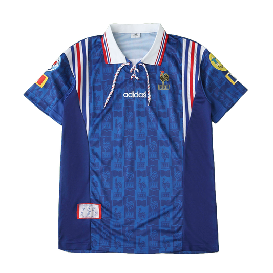 France Maillot Domicile 1996 Retro Version