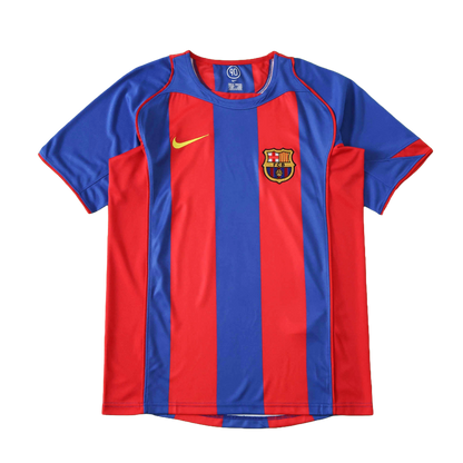 FC Barcelone Maillot Domicile 2004/2005 Retro Version