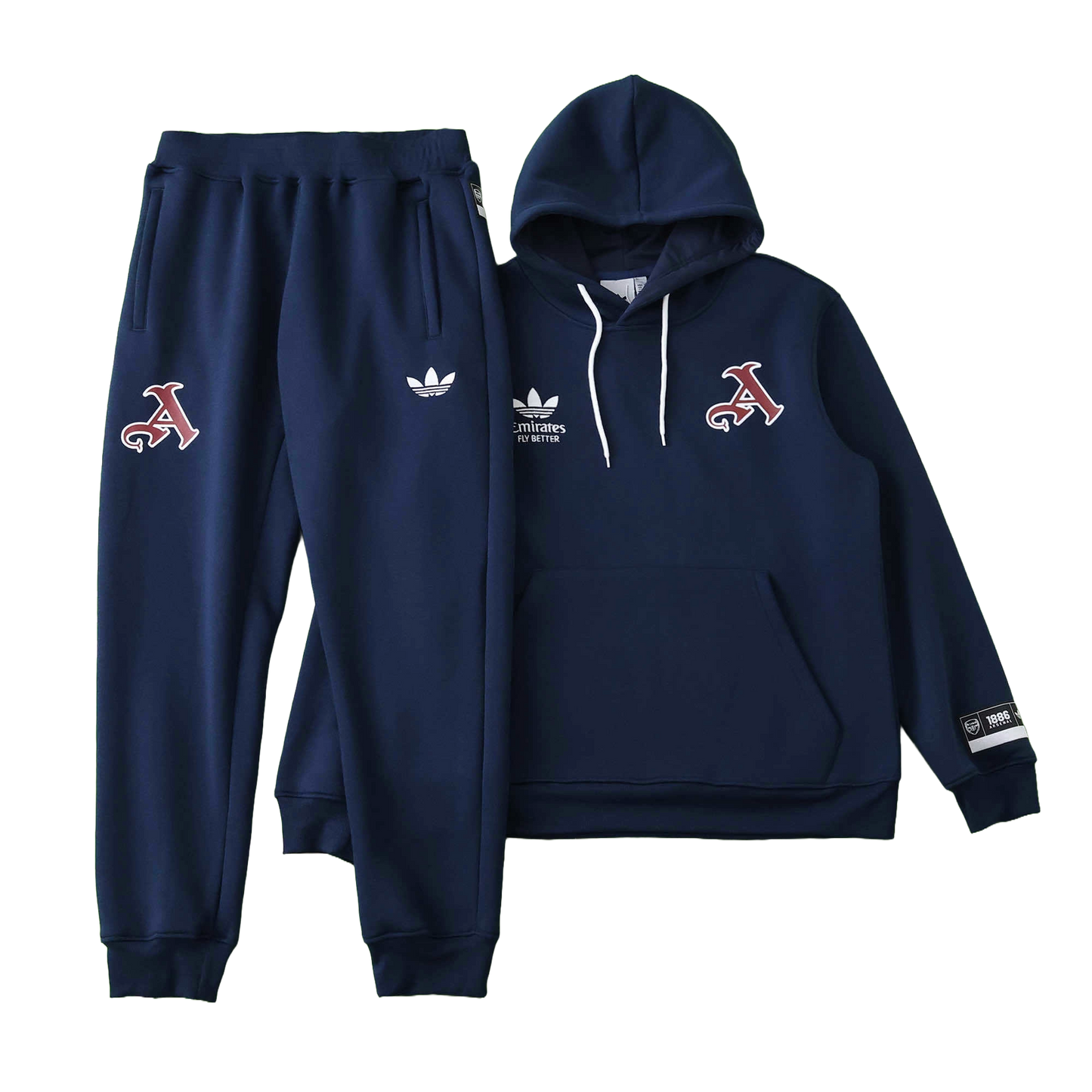 Arsenal Survêtement Capuche Noir 2025